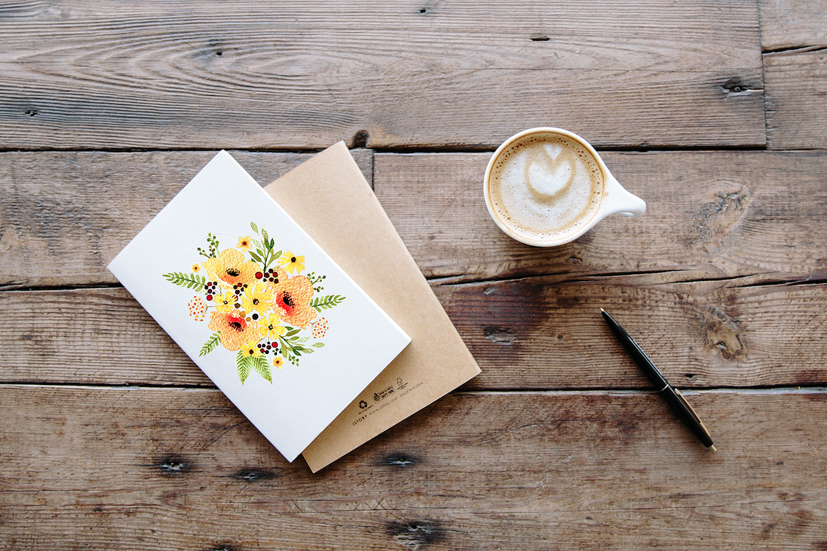 Watercolor Summer Meadow, an Illustration by SophieLittleEye (Photo 5 of 7)