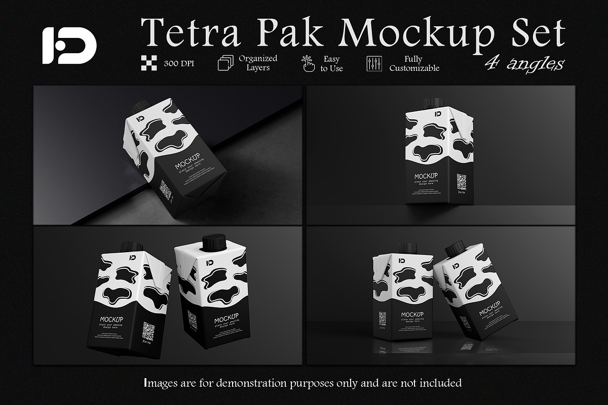 Tetra Pak Mockup Set, a Packaging Mockup by ForgeDesign (Photo 1 of 7)