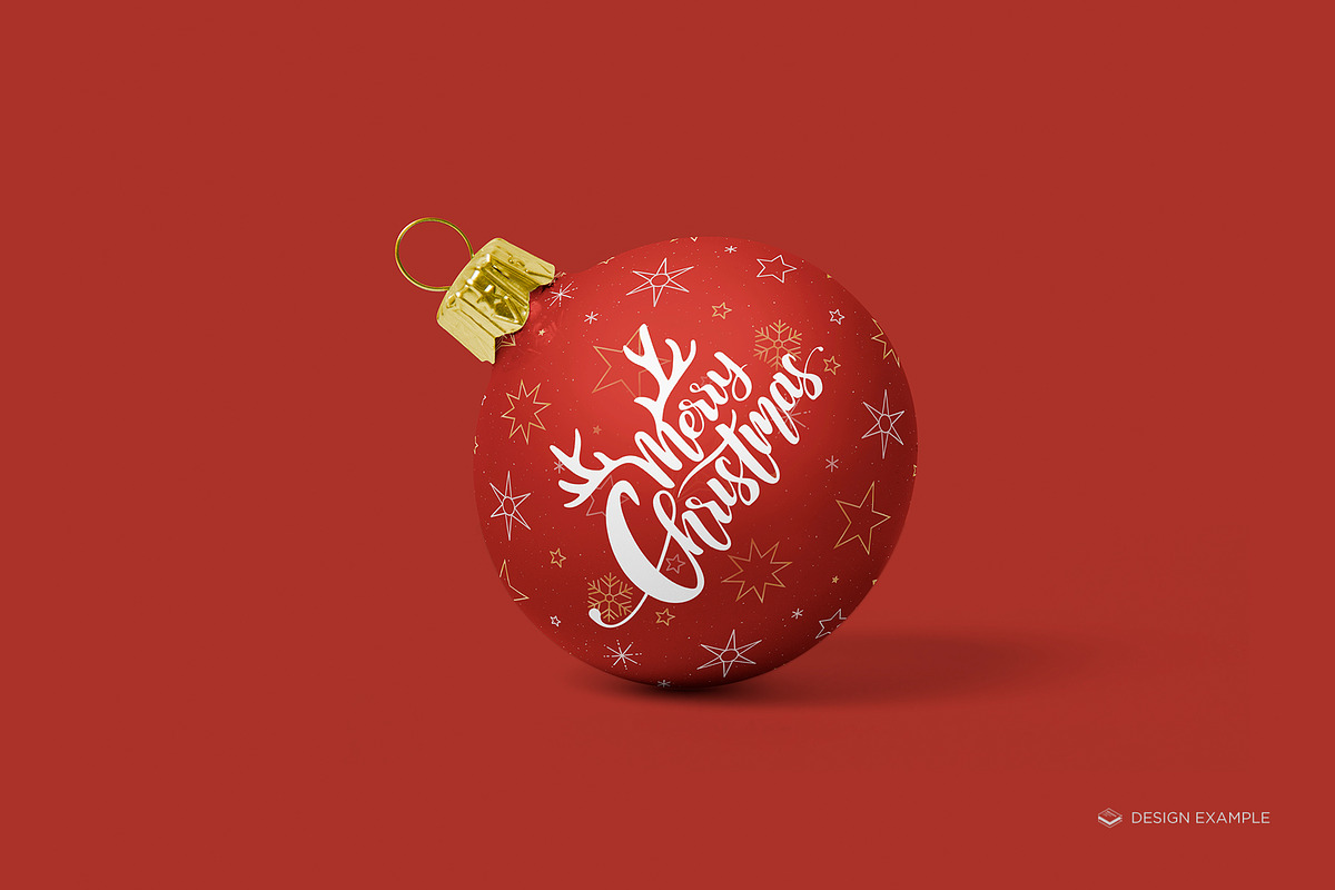 Christmas Ball Mock-up, a Product Mockup by Branda Keeps (Photo 6 of 17)