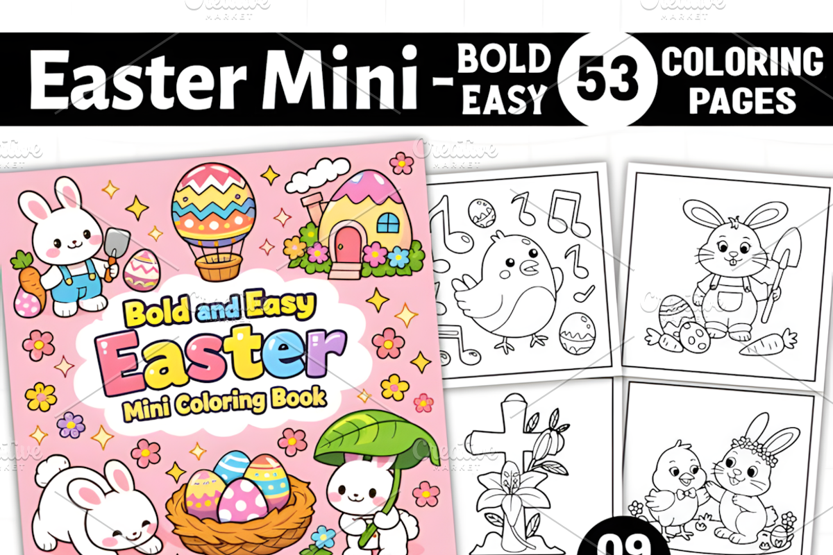 Bold and Easy Easter Mini, a Seasonal Illustration by Design Station (Photo 1 of 4)