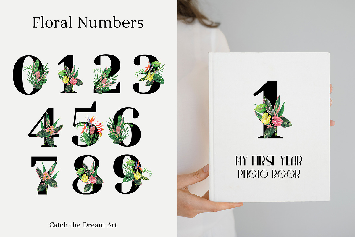 Extravagant Tropics Gouache Florals, a Seasonal Illustration by Catch the Dream Art (Photo 10 of 12)