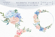 Wedding Watercolor Flowers Graphics, an Illustration by Essem Creatives (Thumbnail 3 of 8)