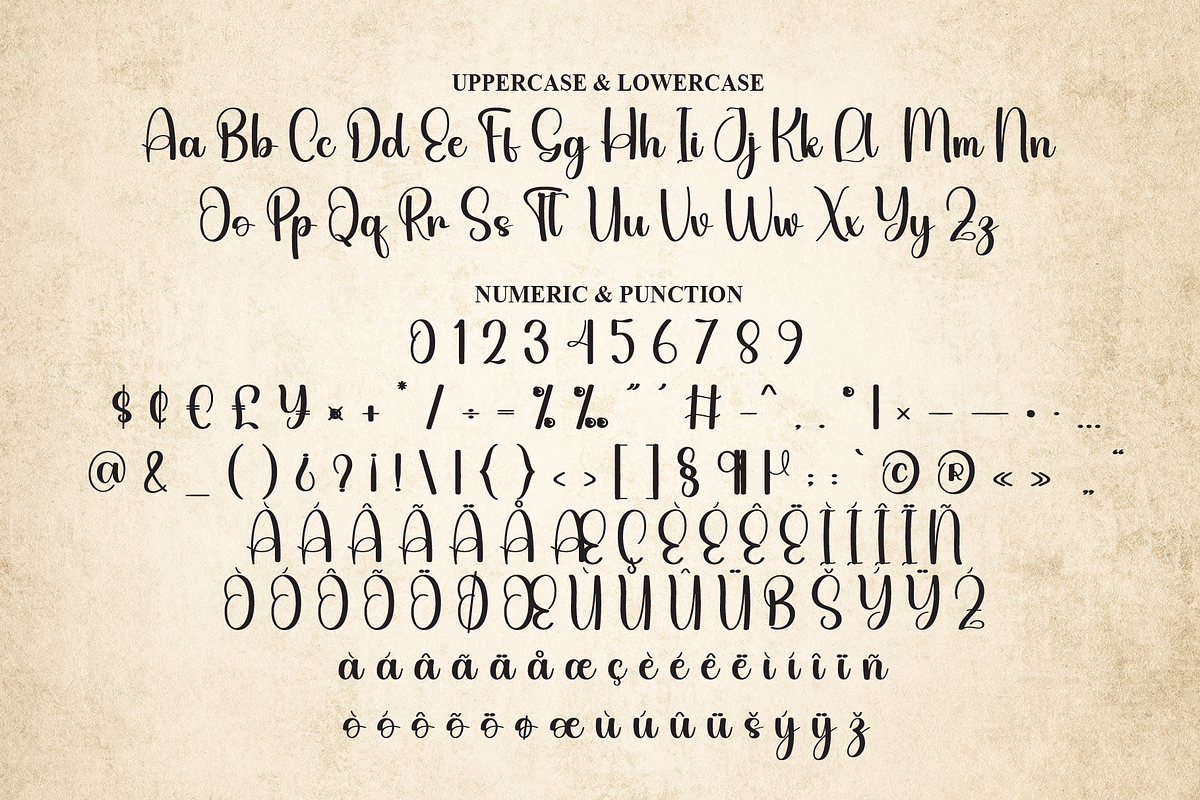Vintage | Script Font, a Handwritten Font by Scratchones (Photo 7 of 9)