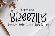 Breezily, a Sans Serif Font by Affinity Grove (Thumbnail 11 of 11)