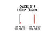 Set of 10 Murphy's Law Funny Graphs, a Background Graphic by Orange Graphics (Thumbnail 6 of 10)