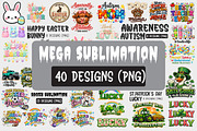 The Mega PNG Sublimation Designs Bun, an Object Illustration by T-SHIRTBUNDLE (Thumbnail 1 of 5)
