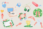 Self Love Illustrations+Design KIT, a Graphic by potokvarte (Thumbnail 4 of 24)