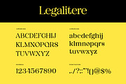 Legalitere Serif Font, a Serif Font by UICreative (Thumbnail 5 of 5)