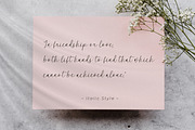 Clanetta, a Script Font by Integritype Studio (Thumbnail 8 of 15)