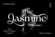 Bellagia Display - Variable Font, a Serif Font by Attract Studio (Thumbnail 4 of 15)