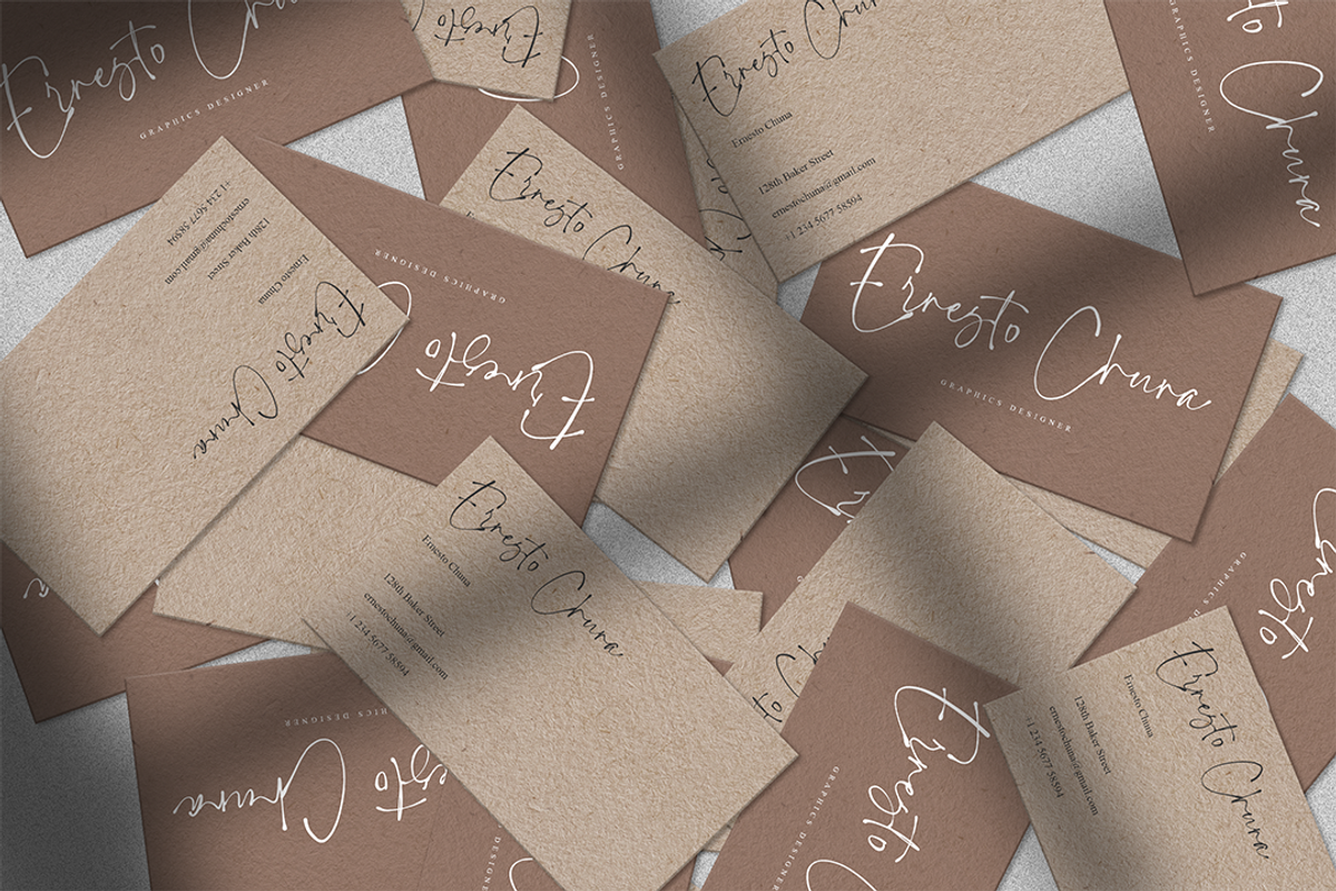 Blaster | Natural Handwritten Font, a Script Font by Moove Studio (Photo 3 of 9)