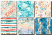 Beach Textures Collection, a Pattern Graphic by designcity5 (Thumbnail 4 of 5)