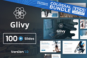 Glivy Modern Powerpoint Template, a Presentation Template by Reshapely (Thumbnail 1 of 15)