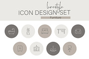 Bundle Furniture, Sleep & Hotel Icon, an Outline Icon by pepulousdsg (Thumbnail 1 of 3)