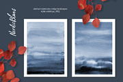 NordicBlues Watercolor Pack, a Texture Graphic by Marmoris.Arts (Thumbnail 8 of 24)
