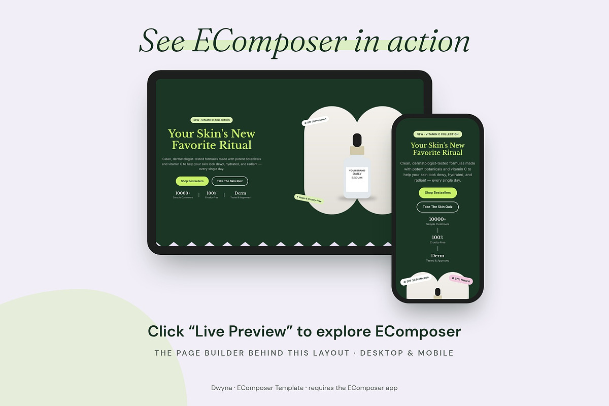 Dwyna - Shopify EComposer Template, a Shopify Template by Boost Convert (Photo 7 of 11)