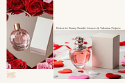 Valentine Perfume Bottle Mockup 1000, a Packaging Mockup by KennedyStudio (Thumbnail 10 of 15)