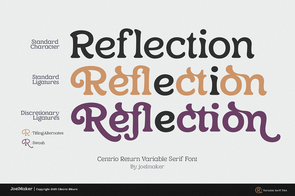 Centrio Return, a Serif Font by joelmaker (Photo 10 of 21)