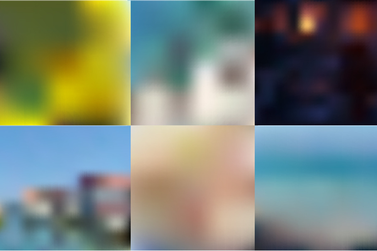 20 Blurred background vector set preview 3