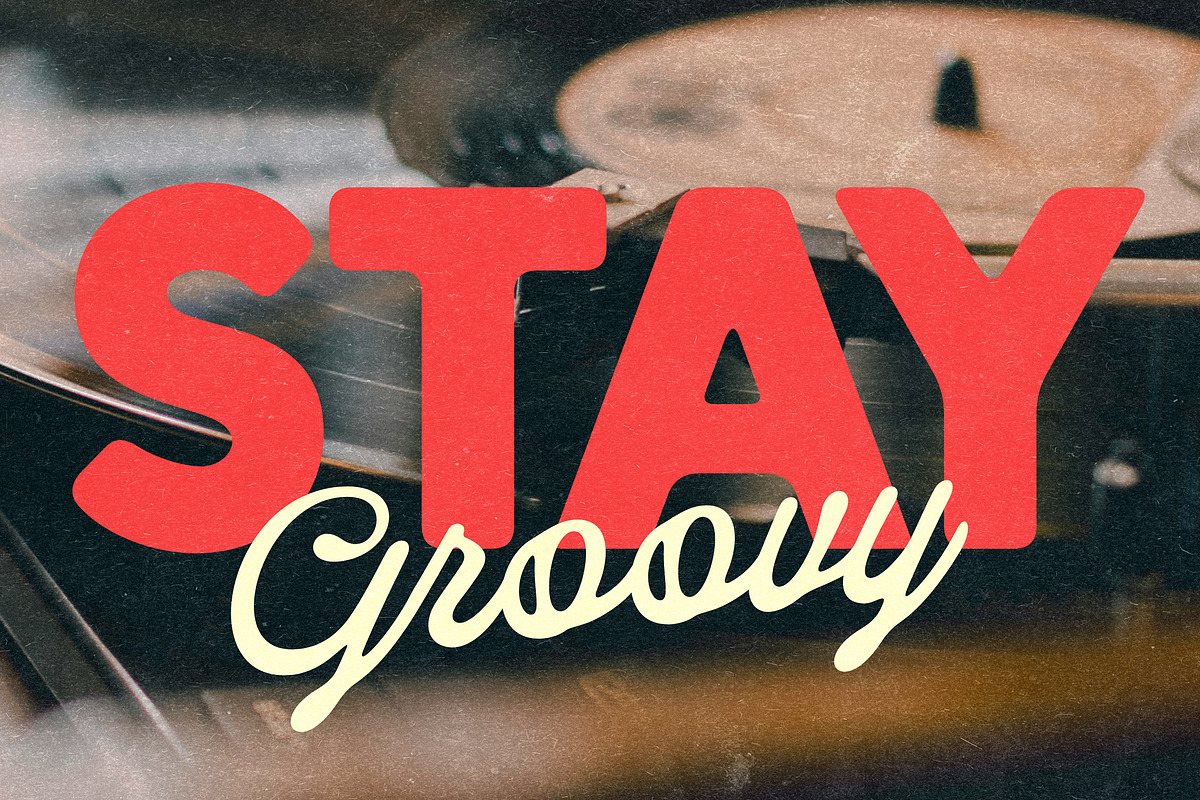 Blonde Vintage Duo, a Script Font by Letter Fresh (Photo 2 of 13)