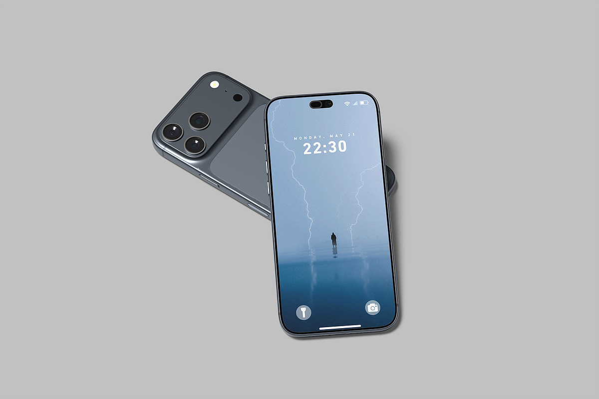 Iphone 18 Promax Screen Mockup, an iPhone Mockup by lamorastudio (Photo 9 of 11)
