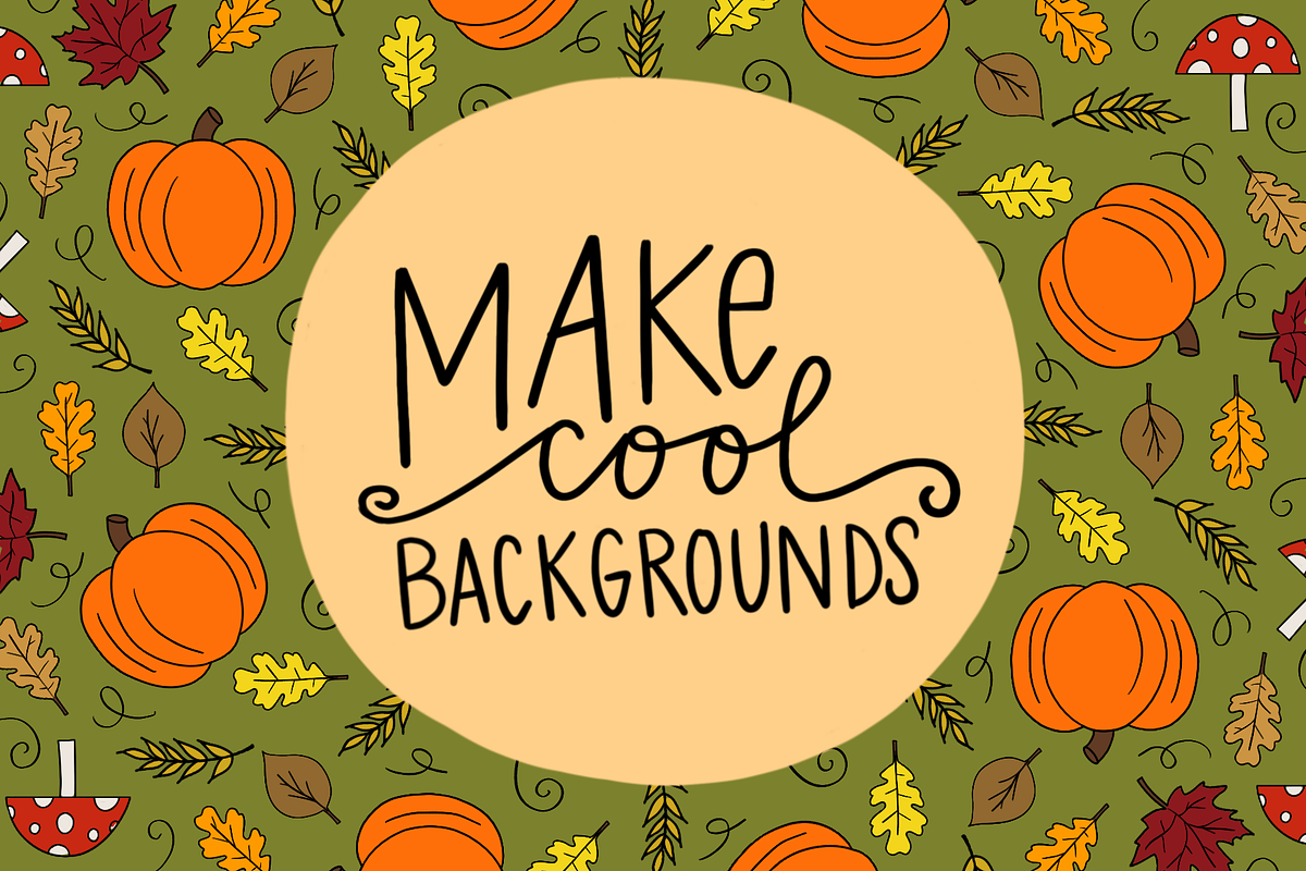 Procreate Autumn Shapes Set, a Brush Add-On by Positively Present (Photo 5 of 10)