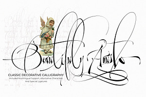 Beautifuly Agusto, a Script Font by Alcode