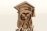 Graduation Set Decorative Laser Cut, a Templates & Theme by LaserCutano (Thumbnail 7 of 11)