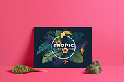 Tropical backgrounds, a Texture Illustration by Creative Graphics (Thumbnail 10 of 11)