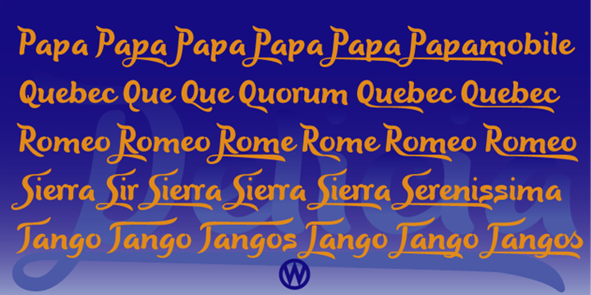 Delicia Pro, a Handwritten Font by Wiescher-Design (Photo 10 of 12)