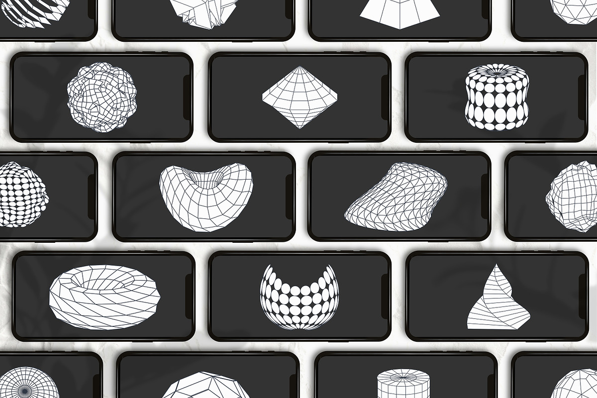 Cosmo - Vector geometric shapes, an Object Graphic by RDShop (Photo 4 of 8)