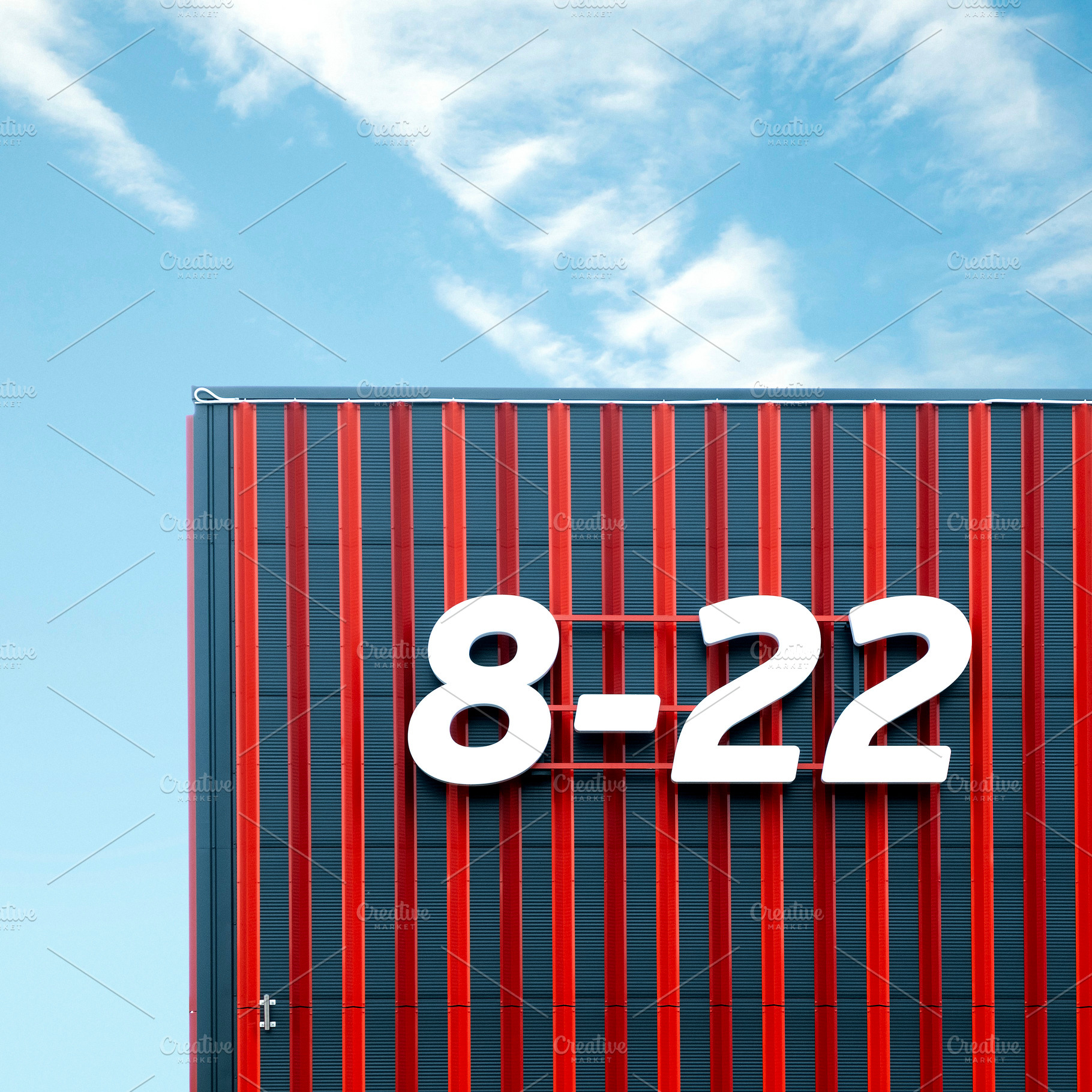 Work hours on supermarket wall, a Business Photo by BOOCYS
