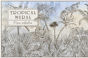 Tropical mural, a Wallpaper Graphic by Natalia0307 (Thumbnail 1 of 15)