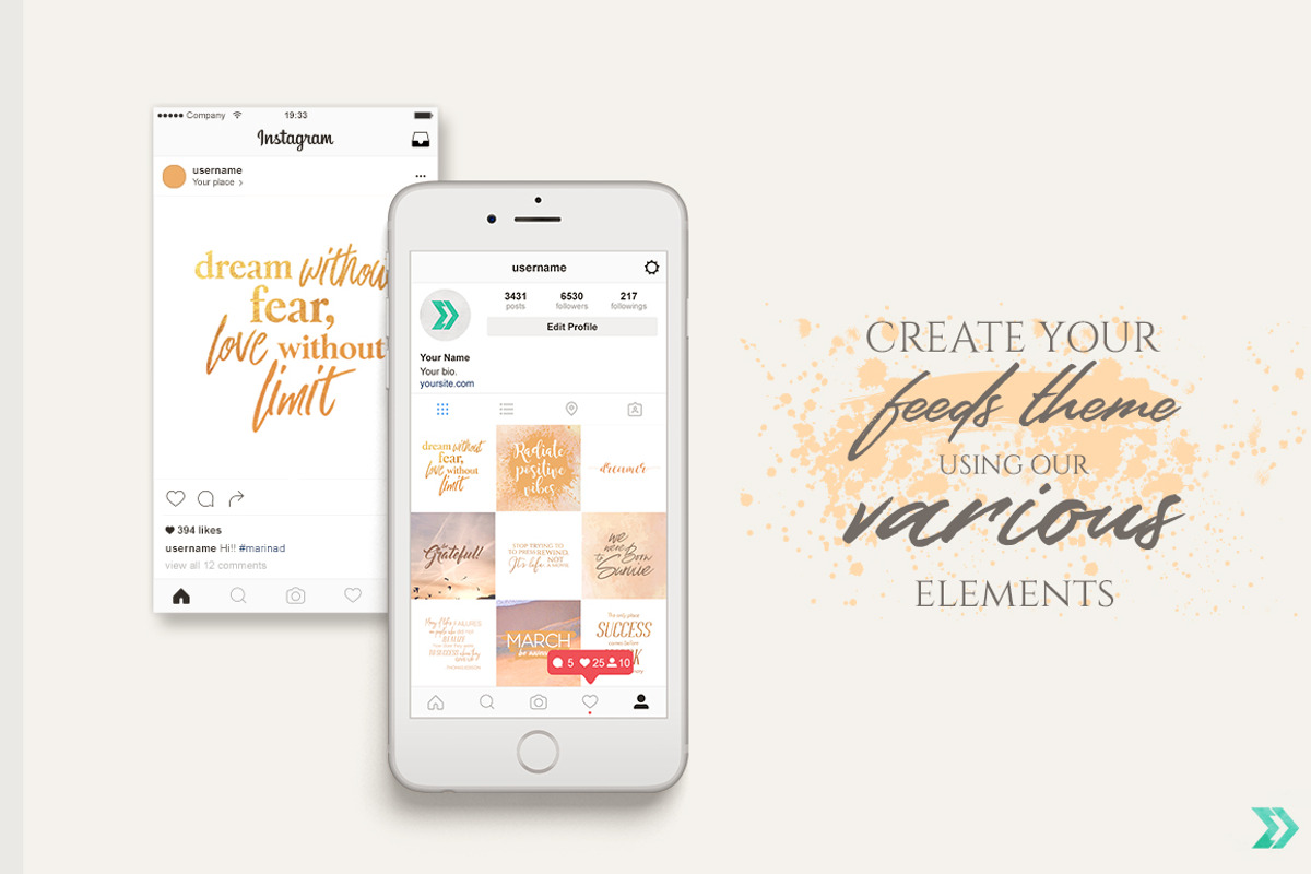 Instagram Social Media Quotes CANVA, a Social Media Template by Eviory (Photo 35 of 55)