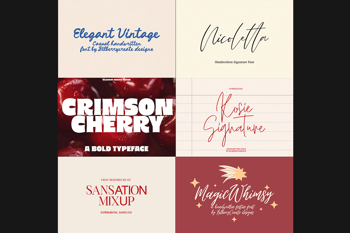 Modern font bundle 99% off!, a Serif Font by BilberryCreates (Photo 4 of 28)