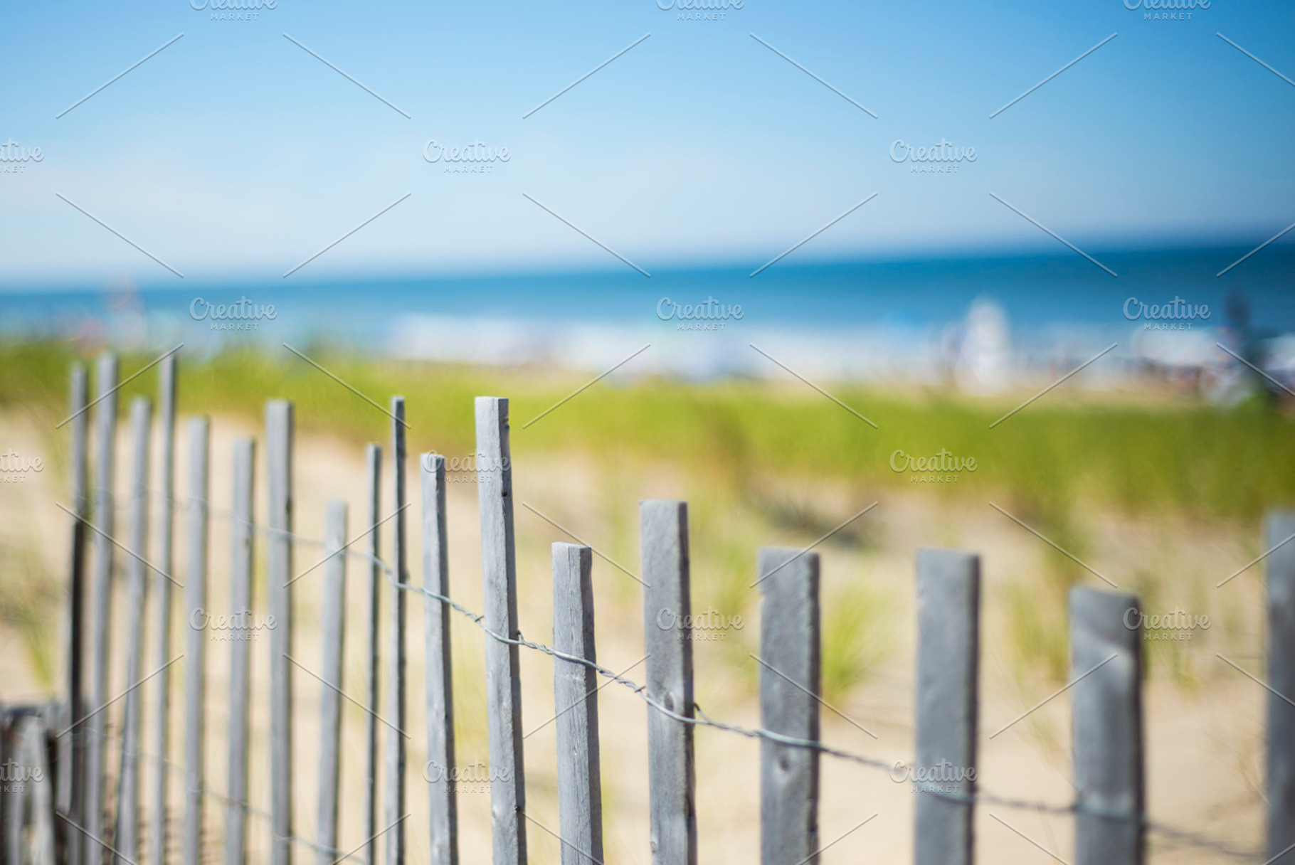 Beach fence containing cape cod, beach, and fence, a Nature Photo by maidenmag