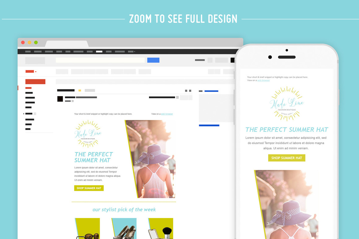 Madeline E-commerce Email Template, an Email Template by theBrandLab.io (Photo 2 of 3)