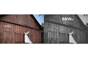 B&Wed Lightroom&Photoshop preset preview 3