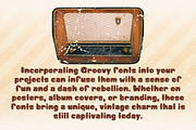 GROOVY STATION - Handwritten, a Handwritten Font by Charmingbear59.design (Thumbnail 4 of 5)