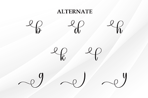 Overlay Script Font