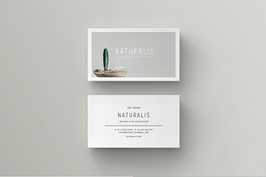 NATURALIS Business Card Template