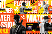 Baseball Opener After Effect, a Social Media Template by Loin Studio (Thumbnail 1 of 2)