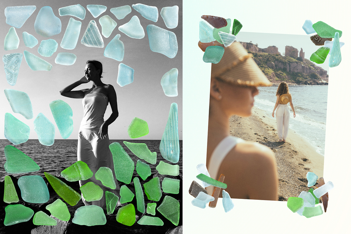 Sea Glass: Scanned Glass Toolkit, an Object Graphic by Anastasiia VNSK (Photo 5 of 19)