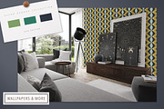 Retro Vibes Vector Patterns, a Pattern Graphic by Jennadesigns (Thumbnail 11 of 13)