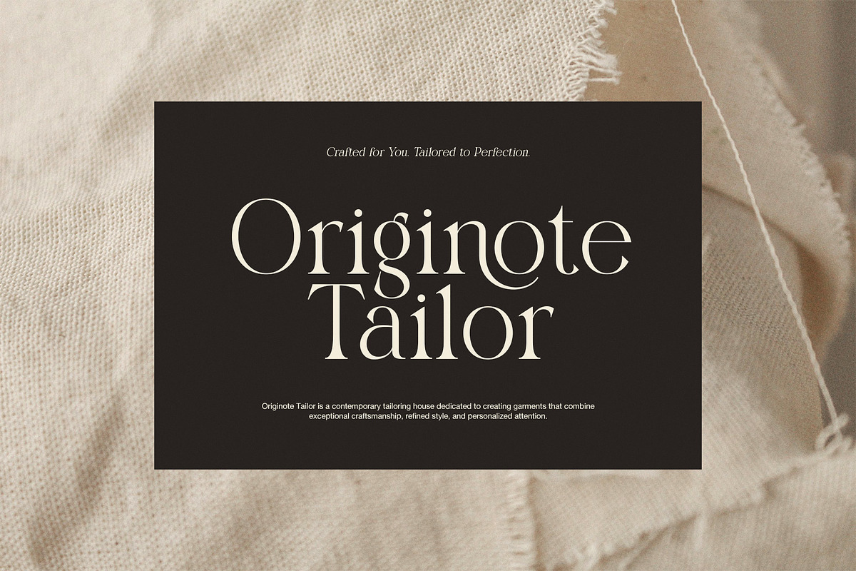 Romans Luxury Serif Font, a Serif Font by Graphicxell (Photo 4 of 8)