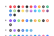Social Media Icons Pack, an Outline Icon by Oleksandr Filiuk (Thumbnail 2 of 2)