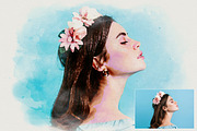 Realistic Soft Watercolor Effect, a Layer Style Add-On by liptouse (Thumbnail 8 of 9)