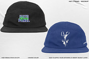 Hat 5 Panel - Mockup, a Hat Mockup by DaldSgh (Thumbnail 3 of 18)