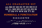Zombie Club is a Halloween font, a Serif Font by Brown Cupple (Thumbnail 4 of 5)