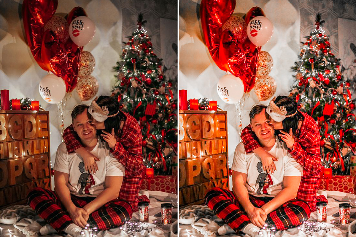 10 HOLIDAY Lightroom Mobile Preset, a Preset Add-On by CCPreset (Photo 6 of 6)